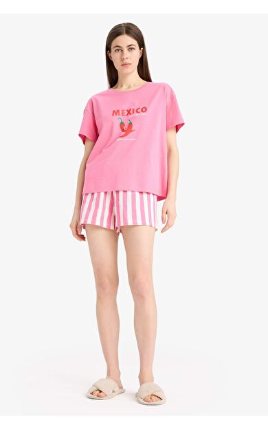 Regular Fit Kısa Kollu 2'li Takım