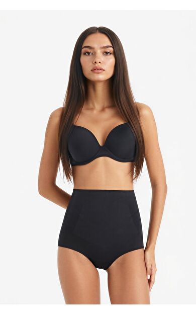 DeFacto Siyah Yüksek Bel Slip Korse-Fall in Love