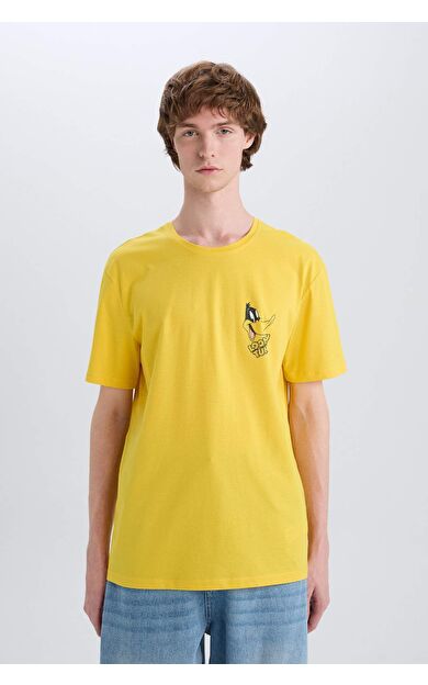 DeFacto Looney Tunes Regular Fit Bisiklet Yaka Kısa Kollu Tişört E4748AX25SPYL113