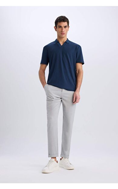 DeFacto Jogger Fermuarlı Paça Yazlık Kumaş Pantolon E4779AX25SMGR52