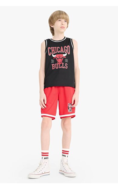 DeFacto Erkek Çocuk NBA Chicago Bulls Şort
