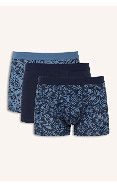 DeFacto Regular Fıt Baskılı 3'lü Boxer