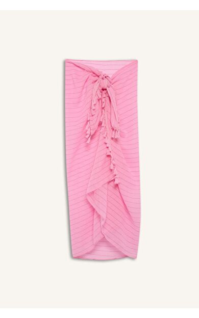 Regular Fit Pamuklu Pareo-Fall in Love E5103AX25SPPN253