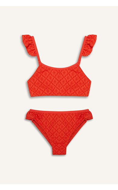 DeFacto Kız Çocuk Desenli Bikini Takımı