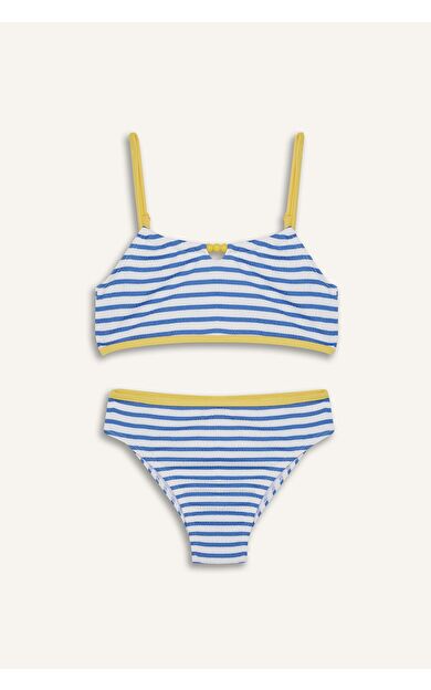 DeFacto Kız Çocuk Çizgili Bikini Takımı E5131A825HSBE194