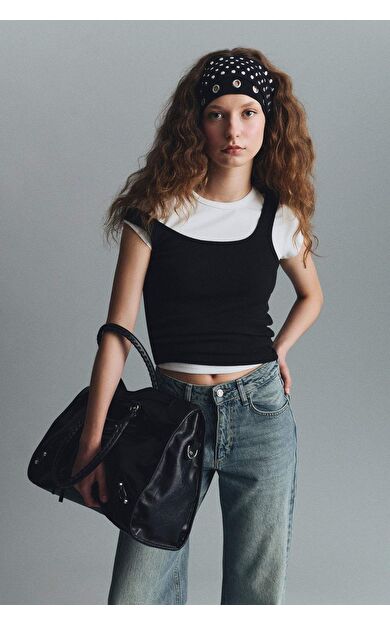 Okula Dönüş Slim Fit Dar Kesim Basic Düz Yuvarlak Yaka Fitilli Kaşkorse Atlet