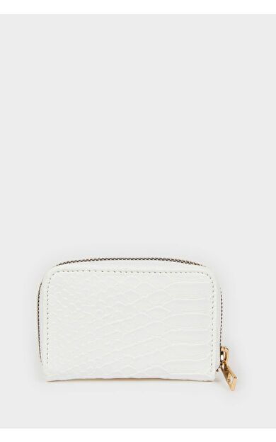 Kadın Desenli Fermuarlı Bozuk Para Cüzdanı E5548AXNSWT1