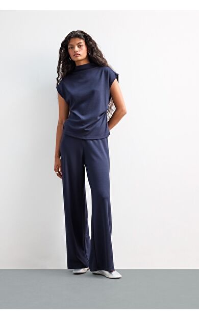 DeFacto Wide Leg Pike Pantolon