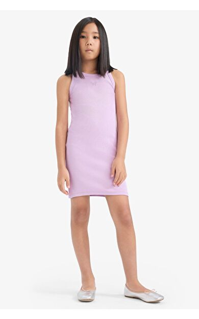 Fitted Fitilli Kaşkorse Elbise