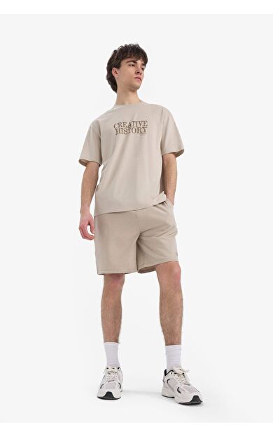 DeFacto Beli Bağcıklı Dar Paça Şort E5843AX25SMBG170