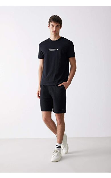 DeFacto Dar Paça Şort E5843AX25SMBK81