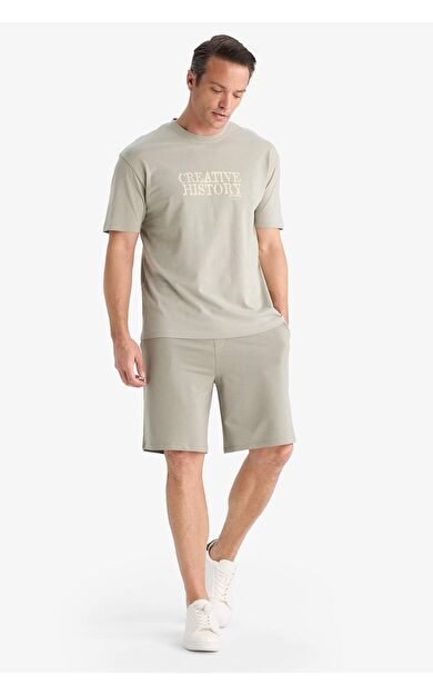 DeFacto Dar Paça Şort E5843AX25SMKH418