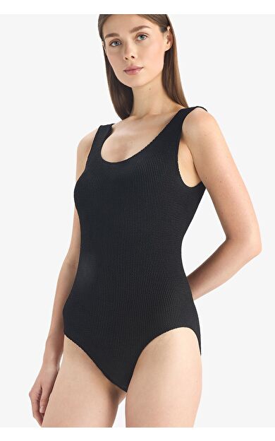 DeFacto Fall in Love Regular Fit Bürümcük Mayo E5915AX25SMBK81