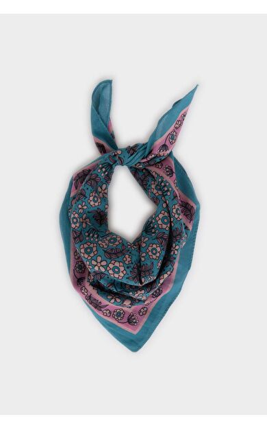 DeFacto Kadın Desenli Pamuklu Bandana