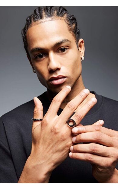 Atolyewolf x Defacto Erkek 2'li Yüzük