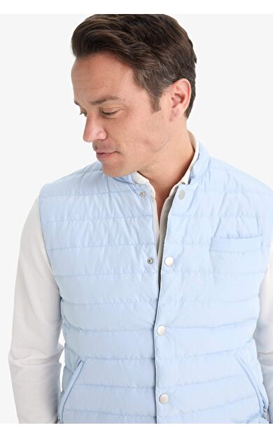 DeFacto Slim Fit Dar Kesim Pamuklu Yelek