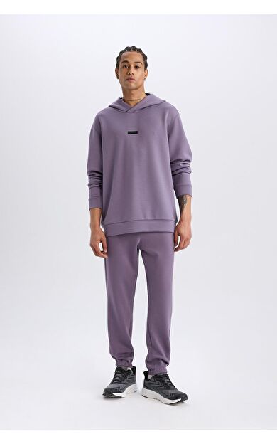 DeFacto DeFactoFit Standart Fit Cep Detaylı Jogger Paça Skuba Dalgıç Kumaş Sporcu Jogger