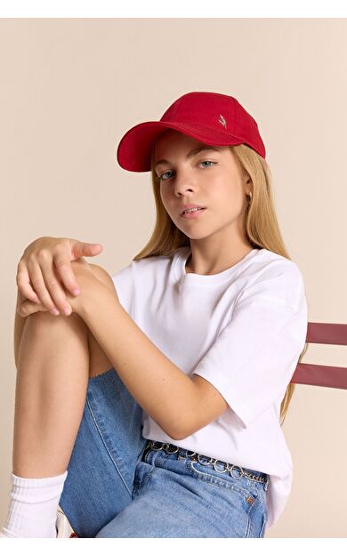 DeFacto Kız Çocuk Relax Fit Bisiklet Yaka Kısa Kollu Tişört E6493A825AUWT34