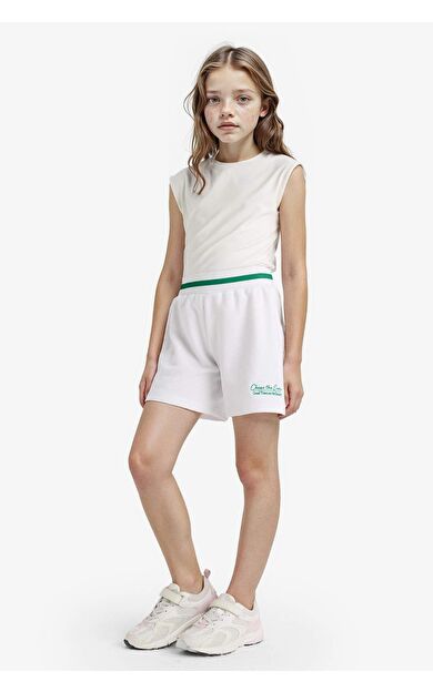 DeFacto Kız Çocuk Şort E6588A825SMWT34