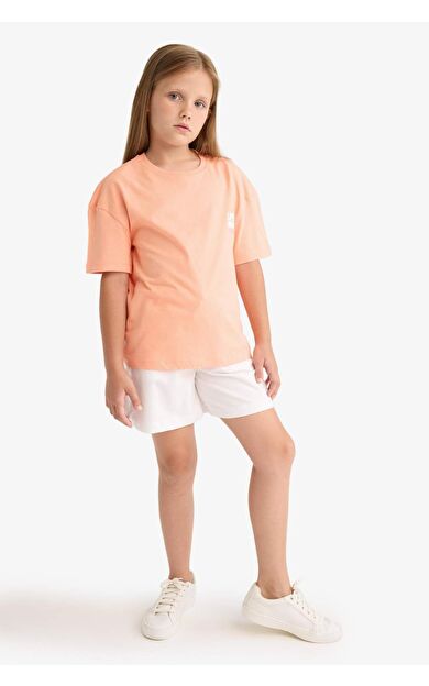 DeFacto Kız Çocuk Şort E6593A825HSWT34