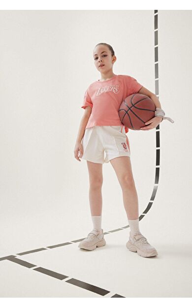 DeFacto Kız Çocuk NBA Miami Heat Sweatshirt Kumaşı Şort