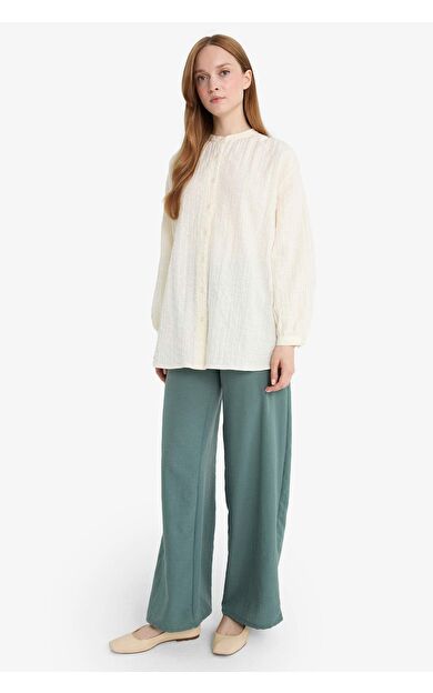 DeFacto Wide Leg Aerobin Pantolon E6883AX25SPGN470