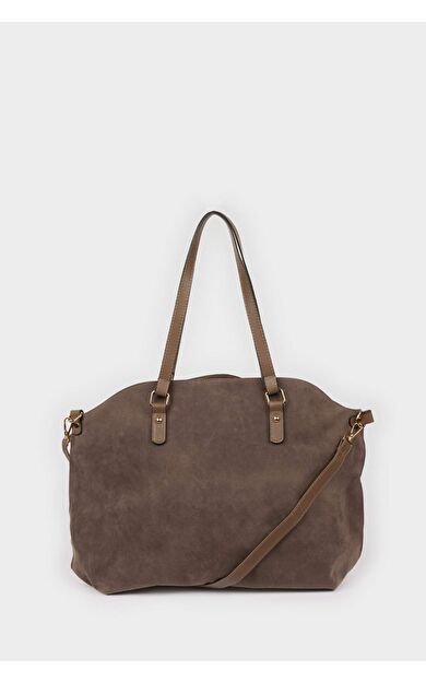 Kadın Süet Omuz Çantası