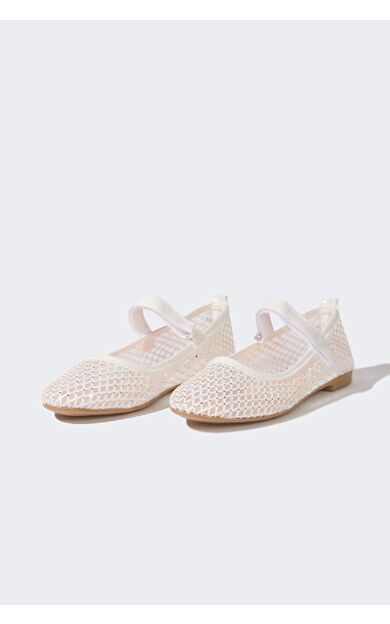 Kadın Tek Bantlı Düz Taban Babet