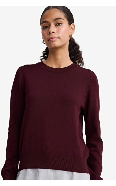 DeFacto Regular Fit Bisiklet Yaka Kazak E7889AX25WNBR467