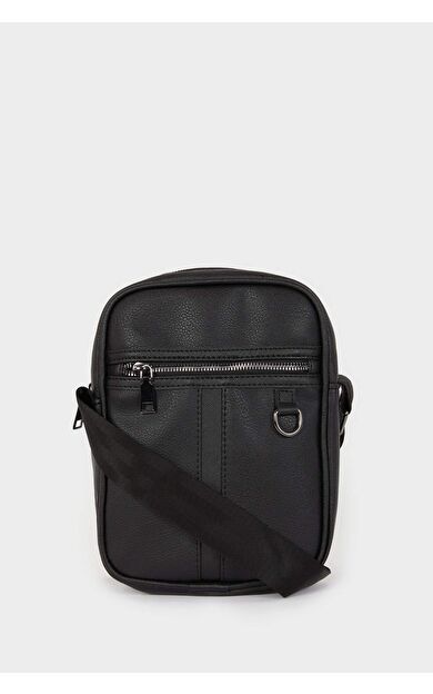 Erkek Suni Deri Çapraz Çanta