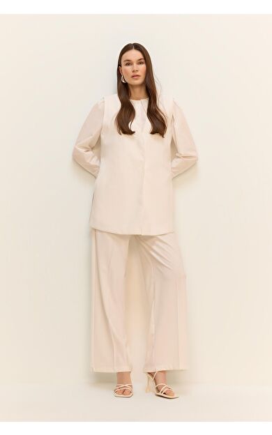 DeFacto Wide Leg Basic Düz Geniş Paça Pantolon E7979AX25SMER105