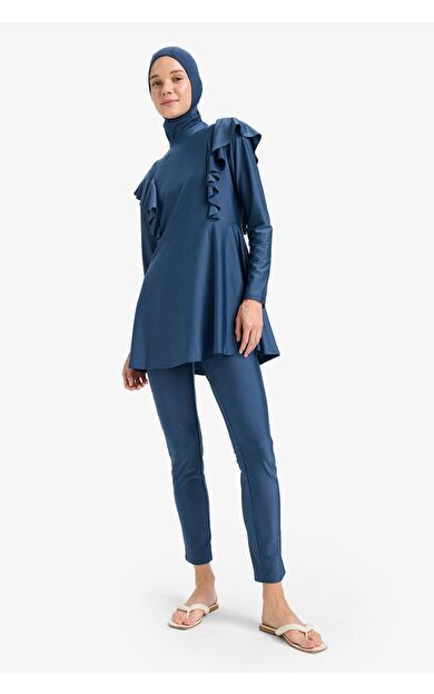 DeFacto Regular Fit 5'li Hızlı Kuruyan Burkini Takımı