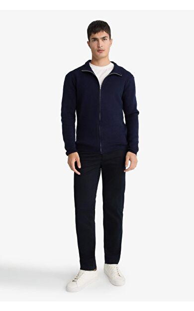 DeFacto Regular Fit Düz Paça Chino Kanvas Pantolon E8064AX25AUNV86