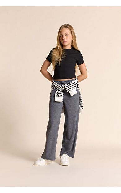 DeFacto Kız Çocuk Wide Leg Geniş Paça Pantolon E8294A825AUAR31
