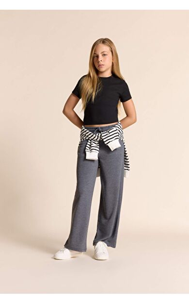 DeFacto Kız Çocuk Wide Leg Geniş Paça Pantolon E8294A825AUAR31