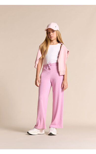 DeFacto Kız Çocuk Wide Leg Cepli Geniş Paça Pantolon