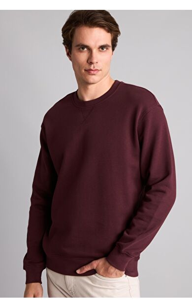 DeFacto Pamuklu Regular Fit Basic Sweatshirt