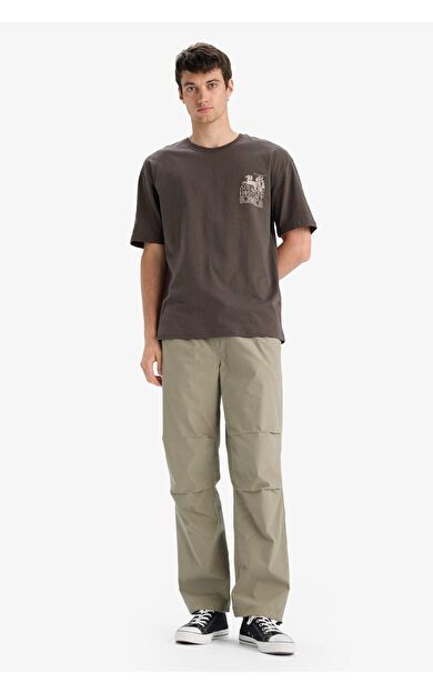 DeFacto Wide Leg Paraşüt Pantolon E8729AX25AUKH465