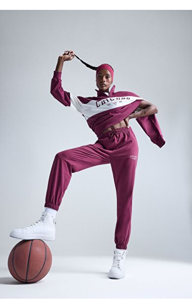 DeFacto DeFactoFit NBA Chicago Bulls Standart Fit Cepli Jogger Paça Standart Boy Pantolon