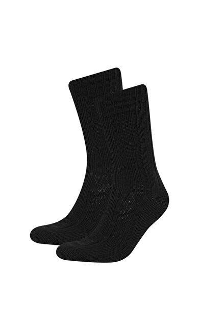 DeFacto Erkek 2'li Yün Kışlık Çorap E9000AXNSBK26