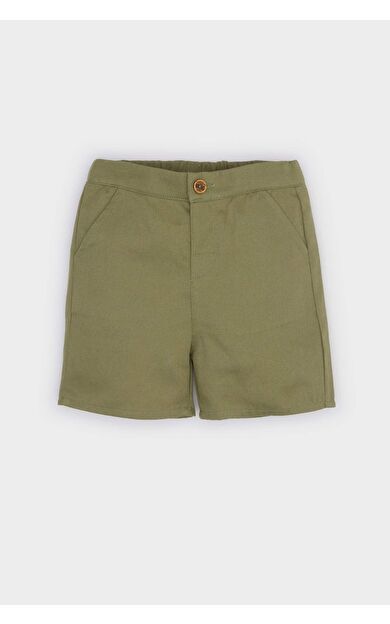 DeFacto Erkek Bebek Regular Fit Gabardin Şort