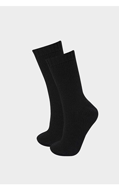 DeFacto Kadın 2'li Pamuklu Kışlık Çorap E9004AXNSBK27