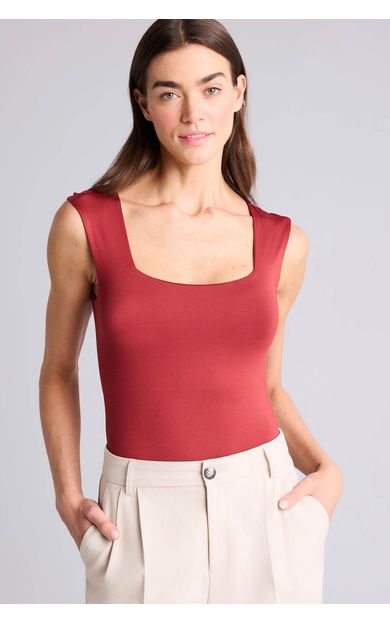 DeFacto Kare Yaka Bodysuit Bordo