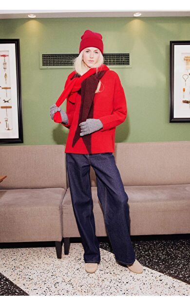 DeFacto Wide Leg Normal Bel Düz Paça Uzun Jean Pantolon