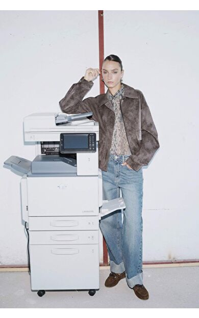 Baggy Fit Yüksek Bel Katlamalı Paça Jean Kar Yıkamalı Pantolon