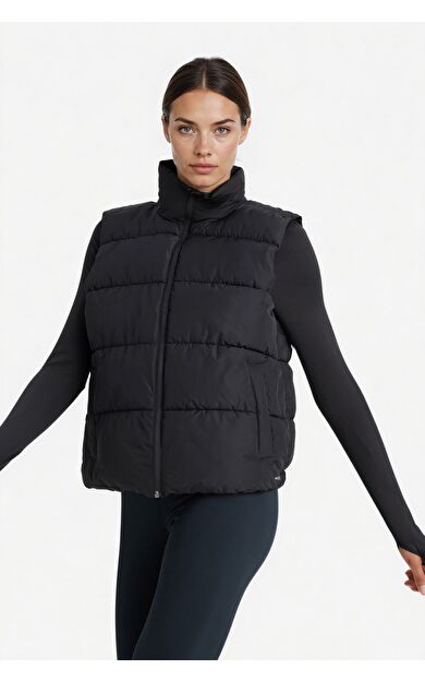 DeFacto DeFactoFit Su İtici Regular Fit Fermuarlı Sporcu Su Geçirmez Yelek