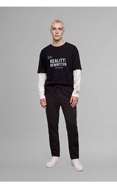 DeFacto Relax Fıt Cepli Geniş Paça Uzun Boy Pantolon