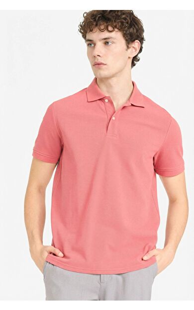 %100 Pamuk Polo Tişört