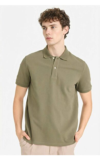 %100 Pamuk Polo Tişört