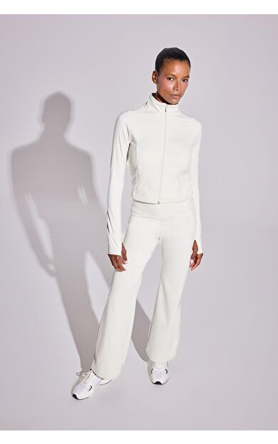 DeFacto DeFactoFit Wide Leg Geniş Paça Uzun Sporcu Pantolon